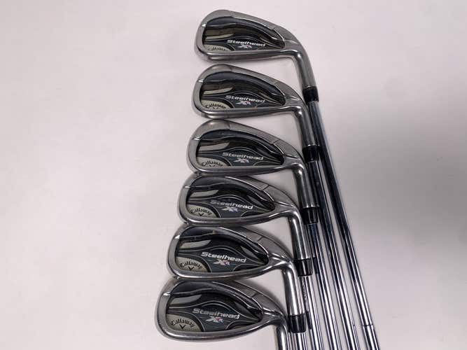 Callaway Steelhead XR Iron Set 5-PW True Temper Dynamic Gold S300 Stiff Steel RH