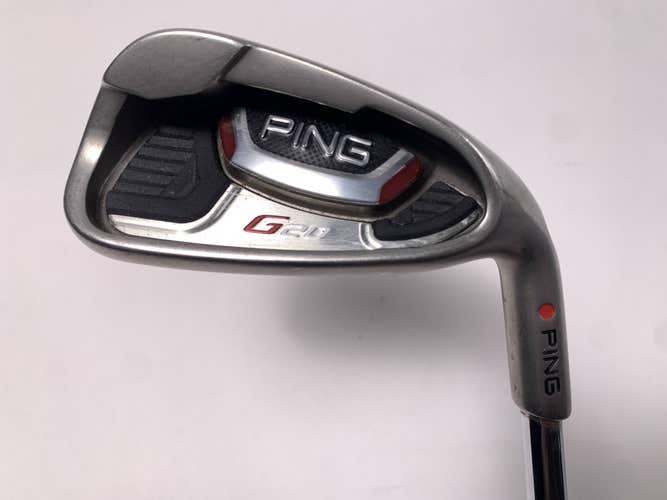 Ping G20 Single 9 Iron Red Dot 1* Flat AWT Regular Steel Mens RH