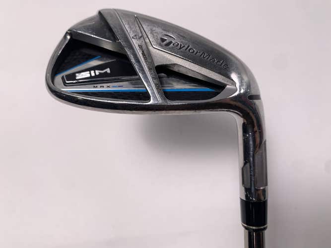 TaylorMade SIM MAX Pitching Wedge PW UST Mamiya Recoil ESX 460 F3 Regular RH