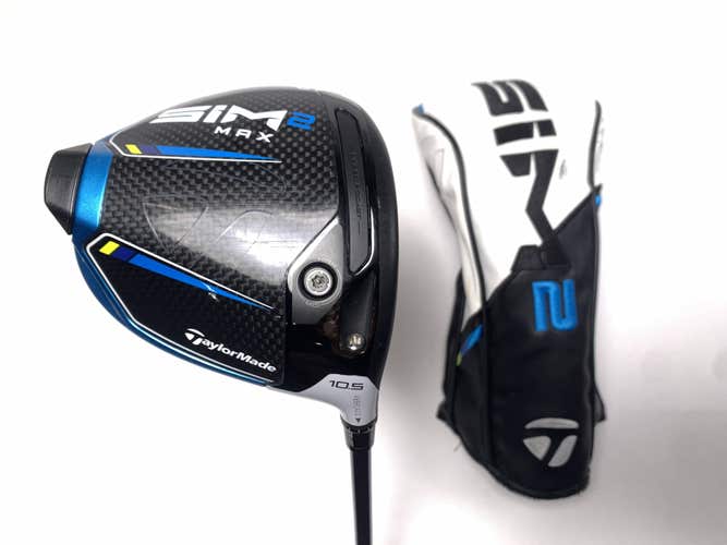 TaylorMade SIM2 MAX Driver 10.5* Fujikura Ventus Blue 5R Regular RH HC