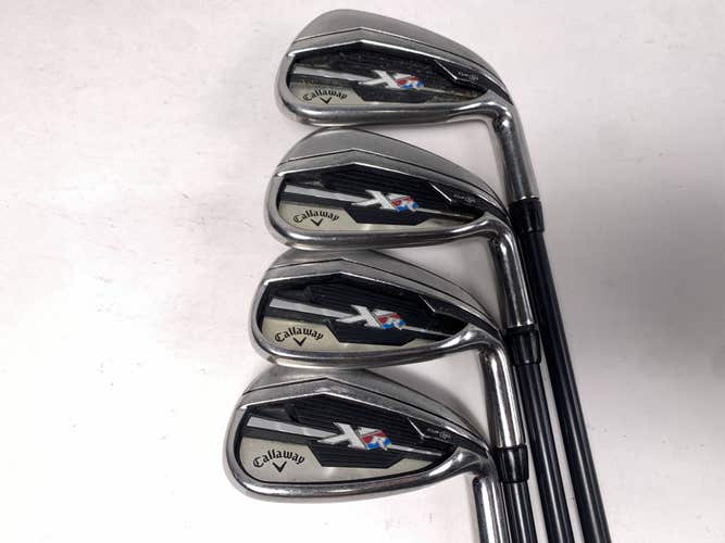 Callaway XR Iron Set 6-9 Project X San Diego 5.5 Regular Graphite Mens RH