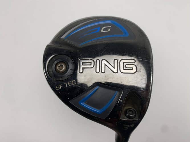 Ping G SF Tec 2016 3 Fairway Wood 16* Alta Soft Regular 65g Senior RH