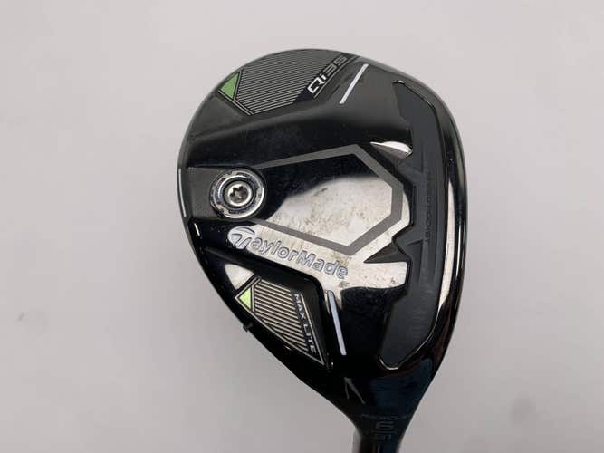 TaylorMade Qi35 Max Lite Rescue 6 Hybrid 31* Vanquish 5 R2 Senior RH