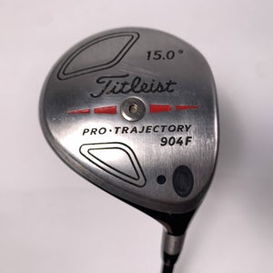 Titleist 904 F 3 Fairway Wood 15* Fujikura Speeder Stiff Graphite Mens RH