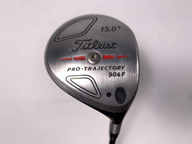 Titleist 904 F 3 Fairway Wood 15* Fujikura Speeder Stiff Graphite Mens RH
