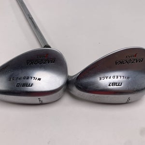 Tour Edge Bazooka Jmax MBIO Wedge Set 52* 60* TT DG Wedge Steel Mens RH
