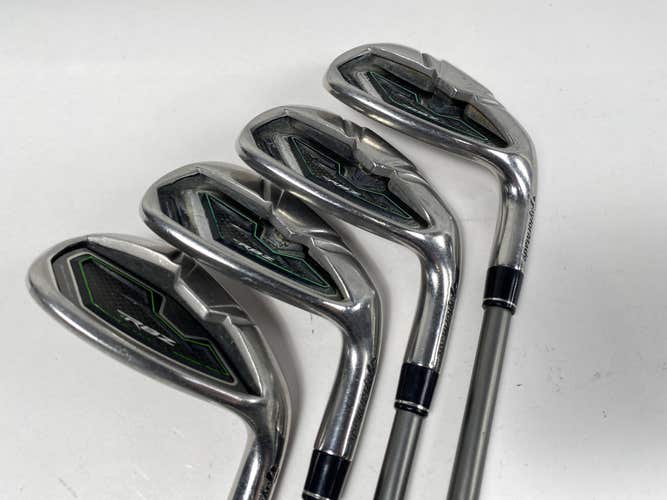 TaylorMade RocketBallz Iron Set 8-PW+SW 55g Ladies Graphite Womens RH
