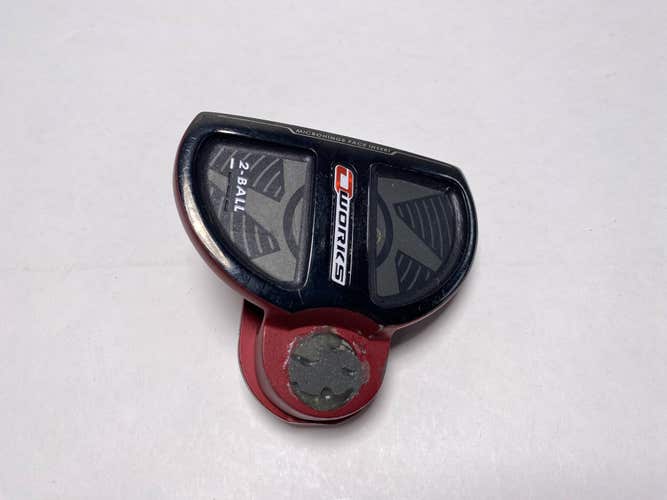 Odyssey O-Works Red 2-Ball Putter 35" HEAD ONLY Mens LH