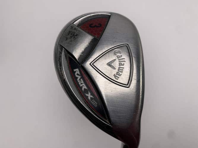 Callaway Razr X HL 3 Hybrid 21* 50g Ladies Graphite Womens RH