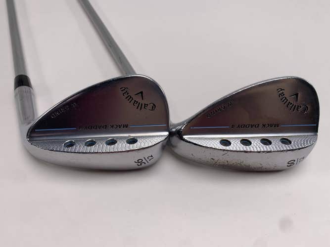 Callaway Mack Daddy 4 Chrome Wedge Set 56* 12 | 60* 12 50g Ladies RH