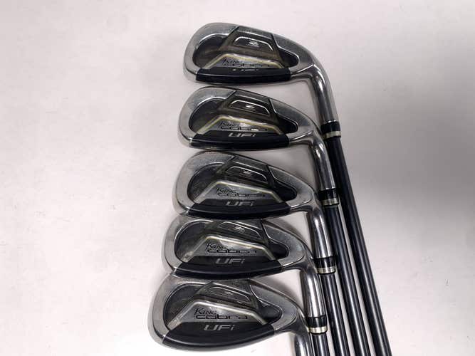Cobra UFI Iron Set 6-PW+GW YS-55+ 55g Regular Graphite Mens RH NO 8 IRON