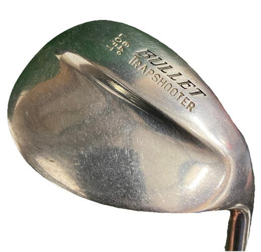Bullet Golf Trapshooter Lob Wedge 64* Stiff Flex Steel 35" RH New Jumbo Grip