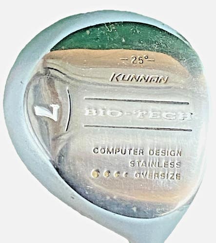 Kunnan Bio Tech 7 Wood 25 RH Ladies Low Torque Boron Graphite 40.5" New Grip HC