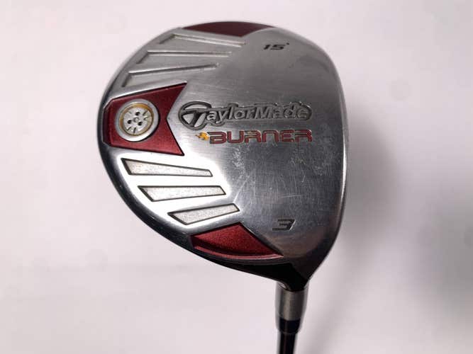 TaylorMade Burner Steel 2007 3 Fairway Wood 15* REAX SuperFast 50g Regular RH