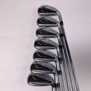 TaylorMade RocketBladez Iron Set 4-PW RocketFuel 85g Regular Steel Mens RH