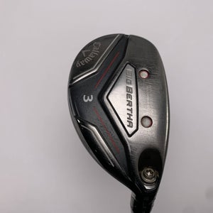 Callaway Big Bertha 2019 3 Hybrid 18* Veylix Alpina 673 Regular Graphite Mens RH