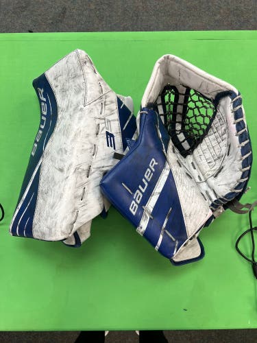 Senior Bauer Supreme 3S Regular Goalie Glove & Blocker