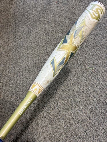 White 2019 Louisville Slugger LXT Composite Bat (-12) Composite 17 oz 29" (Used)