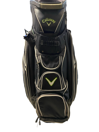 Used Callaway BLACK AND GREEN BAG Mens Cart Bag Black 11706-S000371029