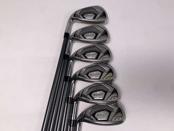 Callaway Rogue Iron Set 5-PW Aldila Synergy 60g Regular Graphite Mens LH