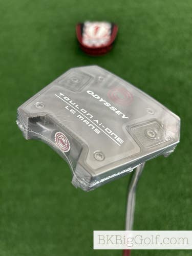 NEW Odyssey Toulon Ai-One Le Mans DB 34 Putter w Headcover