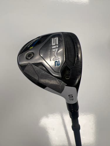 TaylorMade SIM 2 Right Handed Fairway Wood Stiff Flex 5 Wood (Used)