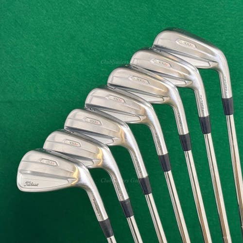 Titleist 2021 T100s Forged 4-PW Iron Set DG 105 VSS Pro X100 Steel Extra Stiff