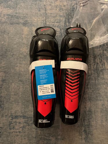 Youth Bauer Lil Sport 10" Shin Pads (New)