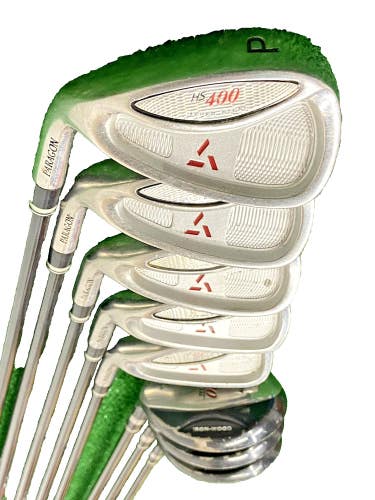 Paragon HS 400 Iron Set 3h,4h,5h,6-PW LH Regular Flex Graphite New Midsize Grips
