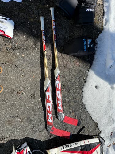 Senior CCM Regular Goalie Stick 27.5" Paddle (New)
