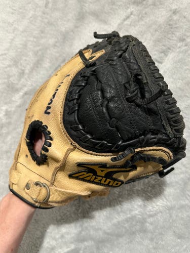 Brown Mizuno Power Close RH Catcher's Baseball Glove 32.5" (Used)
