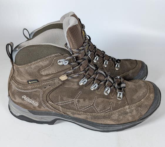 Asolo Falcon GV LTH Gore-Tex Hiking Boots w/ Vibram MegaGrip Brown Size: 9.5