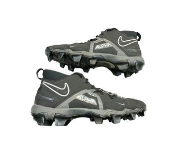 Used Nike ALPHA FASTFLEX Adult FB Cleats Black Senior 6 11873-S000230010