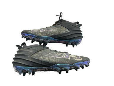 Used Under Armour Adult FB Cleats Black Senior 9.5 11873-C000230915