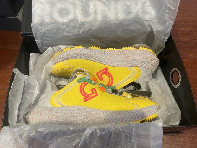 NEW! Women's G/Fore GFORE G4 MG4x2 Golf Shoe Sneakers  LADIES 7 Yellow Cyber