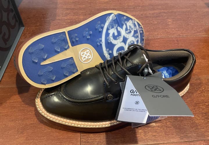 New! G/FORE BURNISHED GALLIVANTER GOLF SHOE MEN"S sz 8 EU 41 Luxe Leather
