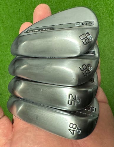 Men's Titleist Vokey SM10 Tour Chrome Right Handed Wedge Set (New)