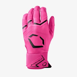 EvoShield Carbyne Batting Gloves With Strap - Hot Pink (New) *Multiple Adult and Youth Sizes*