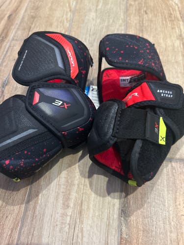 Intermediate Large Bauer Vapor 3X Elbow Pads (New)