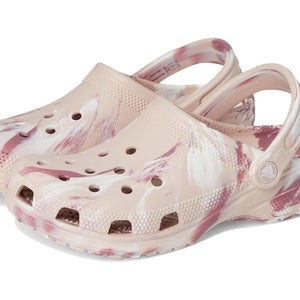 Crocs Classic 206867-6WS Clogs Unisex M2/W4 Quartz Marbled Comfort Shoes VER1296