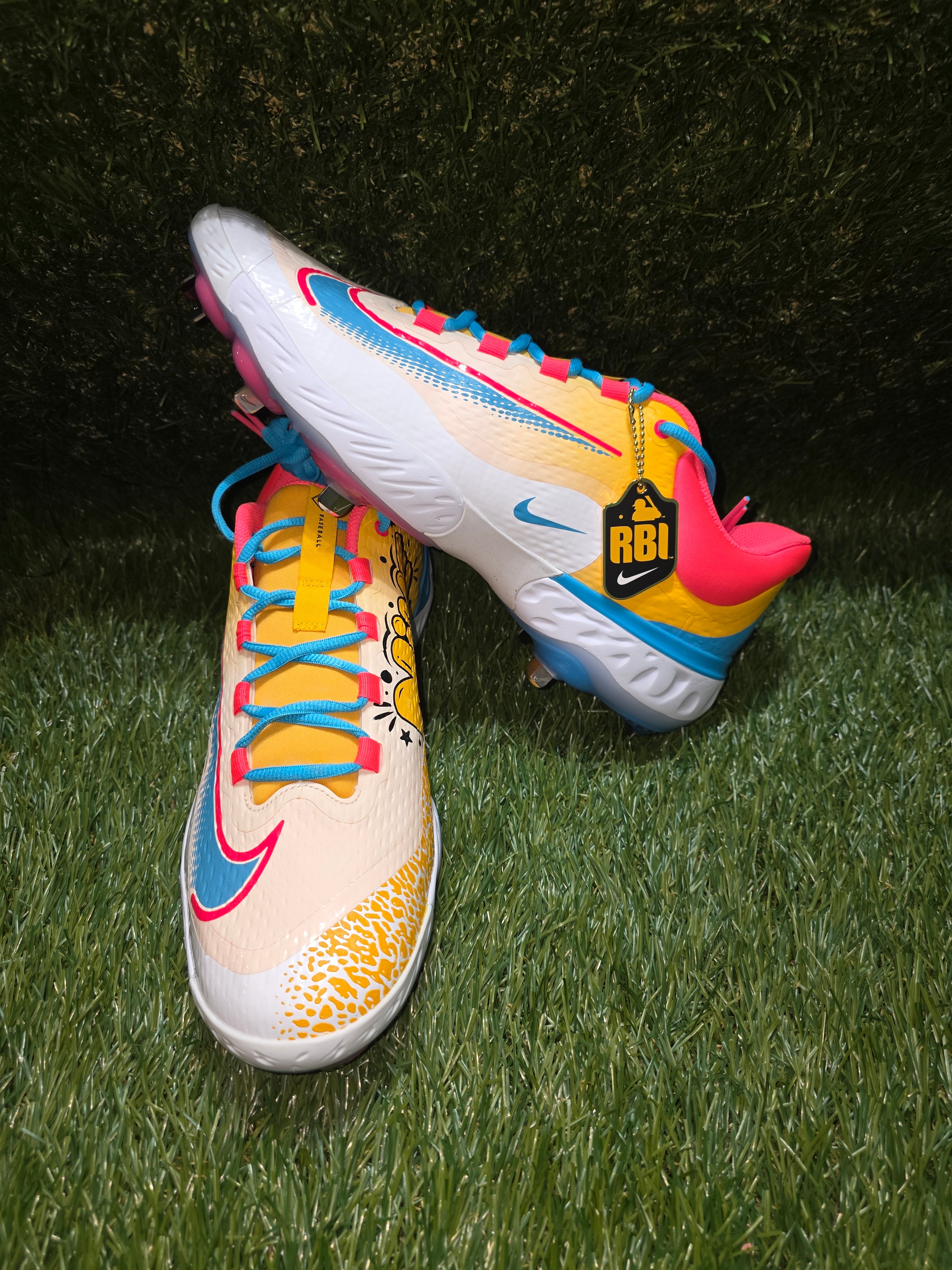 Nike X RBI Nike Alpha Huarache Elite 3 Low MCS Baseball Cleats Size 13 Nike x RBI Exclusive Alpha Huarache Elite 3 Low Baseball  main image 2