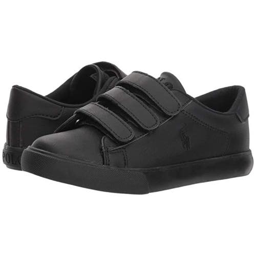 Polo Ralph Lauren Easten EZ RF100708C Sneaker Kids 2.5 Black Casual Shoe ZAP2181