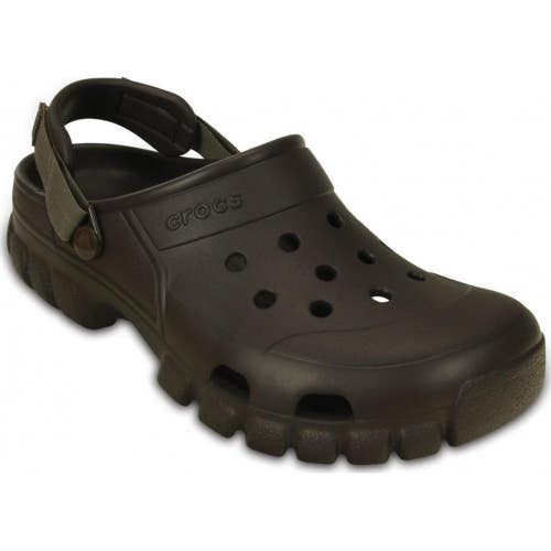 Crocs Offroad Sport 202651-23B Clogs Men's Espresso Slip On Casual Shoes JAX980