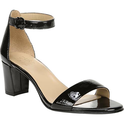 Naturalizer Vera G5122L6002 Sandal Women 11 Black Ankle Strap Block Heel VER1250