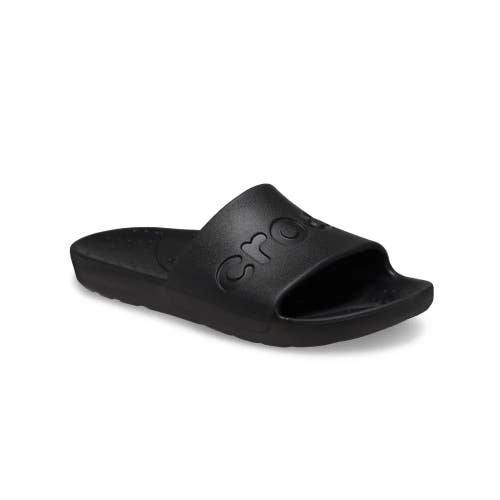 Crocs 210088-001 Sandals Men's Black Open Toe Comfort Slip On Slide JAX985
