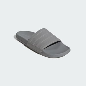 Adidas Adilette ID3404 Sandals Men's 8 Solid Gray Comfort Slip On Slide VER1331