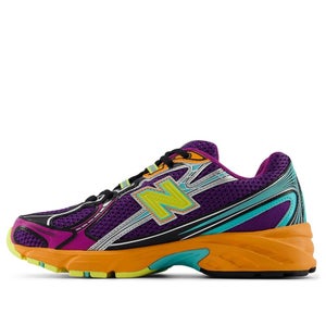 New Balance 740 U740MC2 Sneaker Mens Purple Multi Lace-Up Lifestyle Shoes TF9971