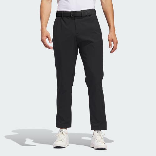 Adidas Ultimate365 Chino Pants Men 30x30 Black Stretch Straight Leg Golf GBO2140