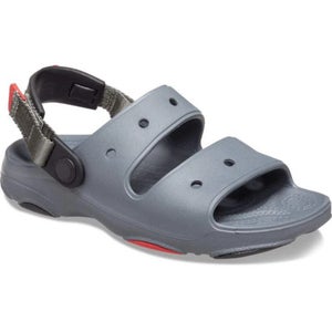 Crocs Classic All-Terrain 207707-0DA Sandals Kids US 1 Gray Slip On VER1297