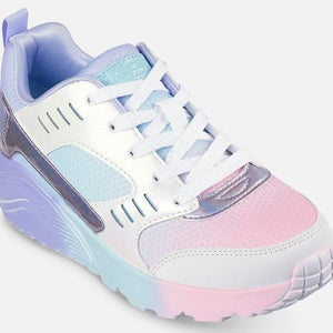 Skechers Uno Lite Electric Ombre 310388L-PWMT Girls 6.5 Lifestyle Shoes JOBB2109